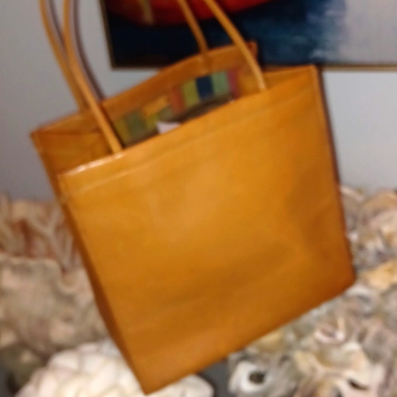 VINTAGE COACH 1960's BONNIE CASHIN HARNESS LEATHER COACH CASHIN CARRY LUNCH TOTE - Picture 8 of 17